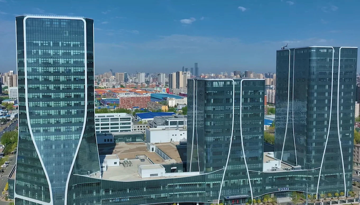 长光正圆园区建筑航拍全景